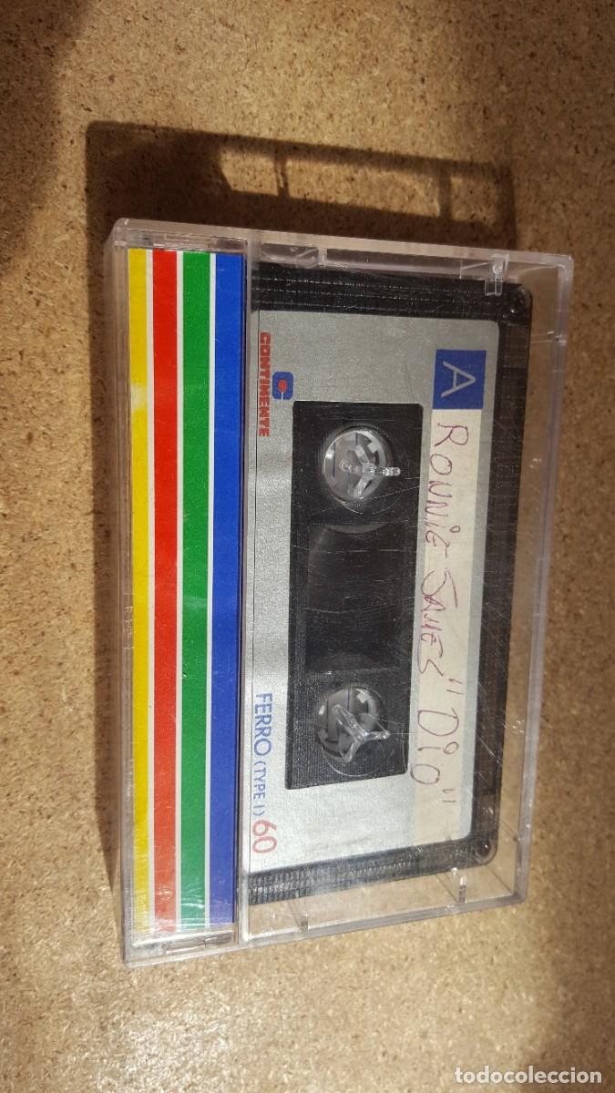 Cassetes antigas: Cinta de m&uacute;sica en casete/cassette marca Continente. Grabada