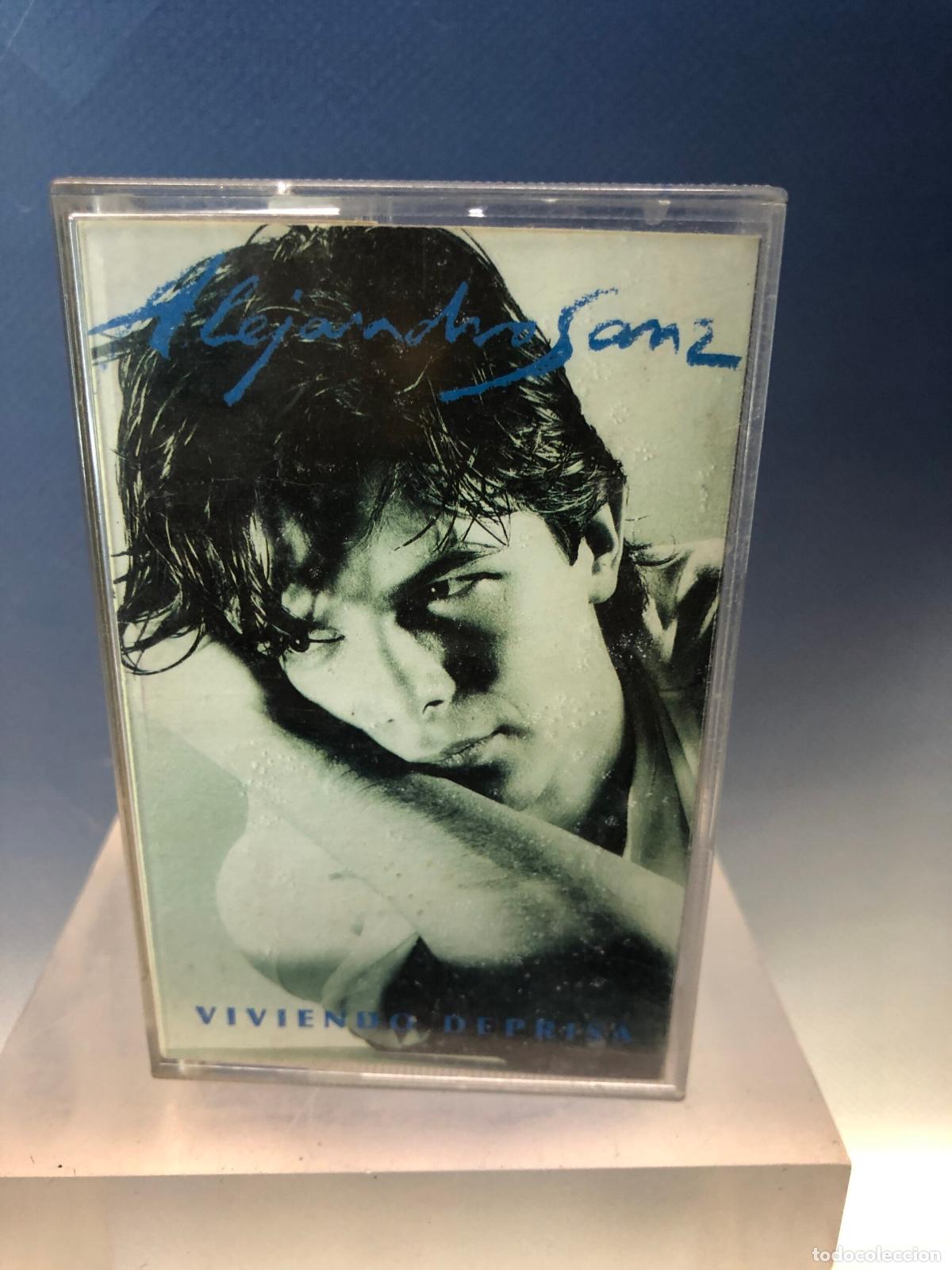 Casetes antiguos: Casete, Alejandro Sanz, Viviendo Deprisa
