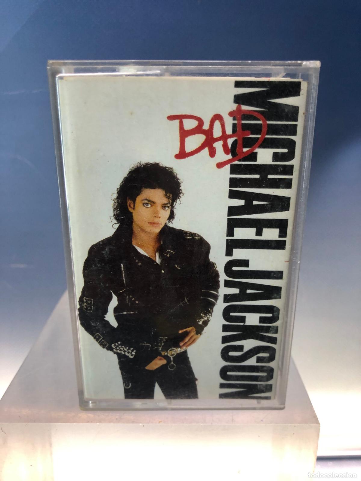 Casetes antiguos: Casete, Michael Jackson, Bad - Foto 1