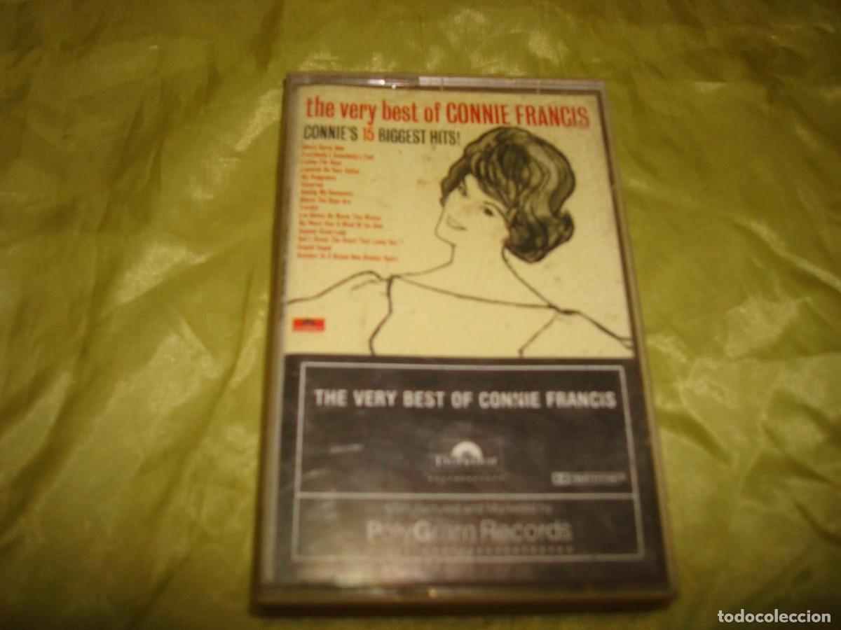 Casetes antiguos: THE VERY BEST OF CONNIE FRANCIS. POLYDOR, EDC. USA. CASETE (#)