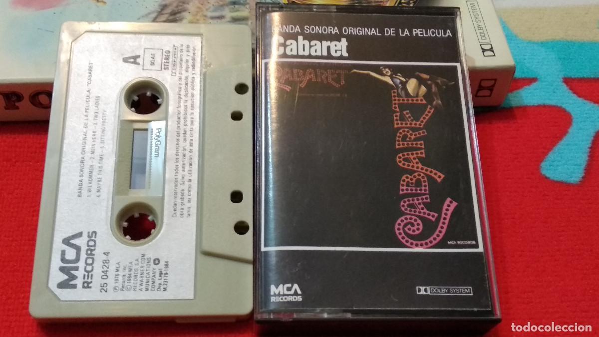 Casetes antiguos: Cabaret (Banda Sonora Original De La Pelicula) 1984 MCA - CASETE CINTA CASSETTE BUEN ESTADO