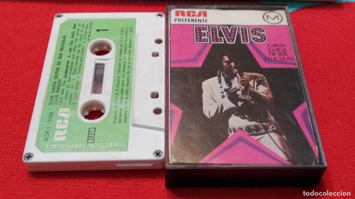 Casetes antiguos: ELVIS PRESLEY / ELVIS CANTA &Eacute;XITOS DE SUS PELICULAS - 1972 RCA CASETE CINTA CASSETTE