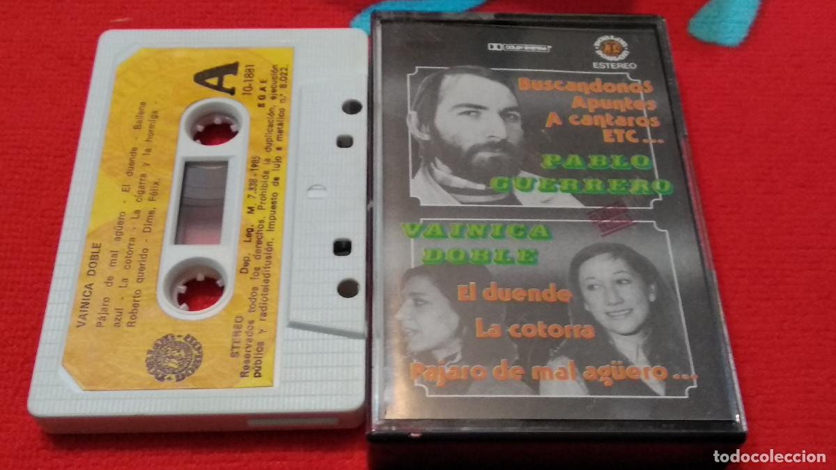 Casetes antiguos: Pablo Guerrero / Vainica doble - Doblon 1985 CASETE CINTA CASSETTE