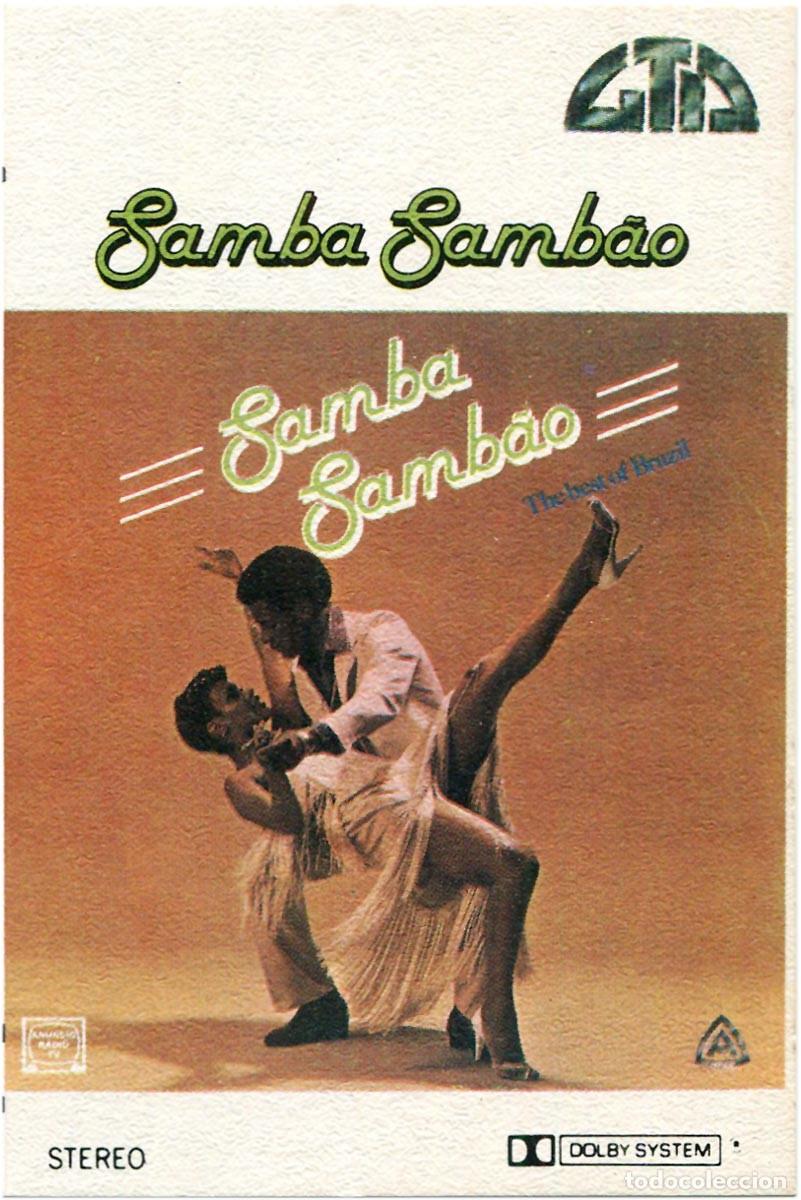 Cassetes antigas: Various &ndash; Samba, Samb&atilde;o - The Best Of Brazil - Cassette Brazil 1979 - Applaud - EX/EX