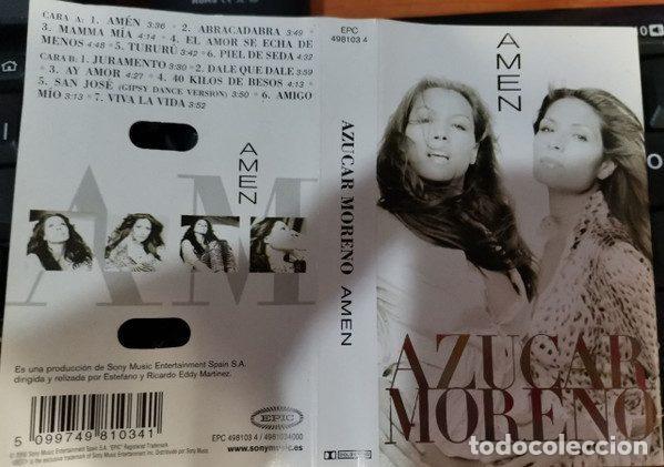 Cassette antiche: Azucar Moreno &ndash; Amen (Cassette, Epic EPC 498103 4)