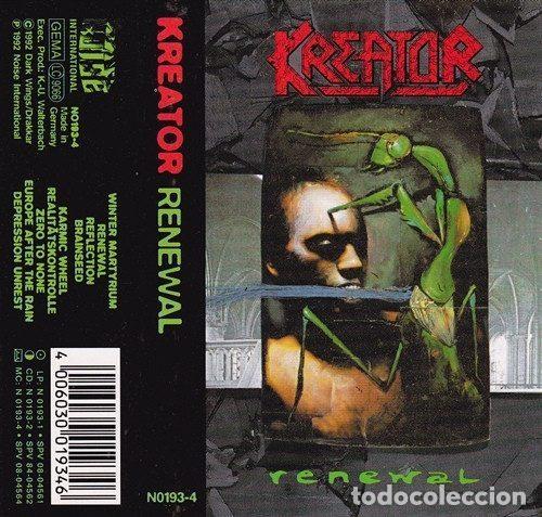 Cassettes Anciennes: Kreator &ndash; Renewal (Cassette, Noise International N0193-4)