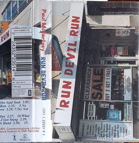 Alte Kassetten: Paul McCartney &ndash; Run Devil Run (Cassette, Parlophone 7243 5 22351 4 8)