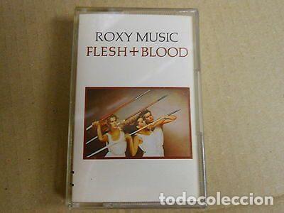 Cassette antiche: Roxy Music &ndash; Flesh + Blood (Cassette, EG 407 952)