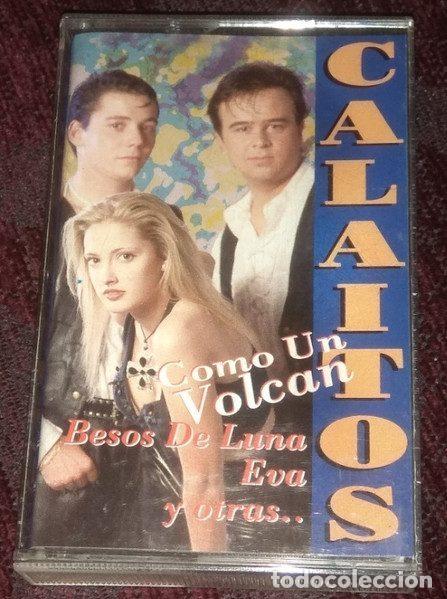 Cassette antiche: Calaitos &ndash; Como Un Volc&aacute;n, Besos De Luna, Eva Y Otras (Cassette, Discos Cock 40-2109(SP))