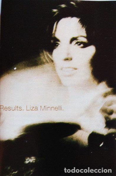 Cassetes antigas: Liza Minnelli &ndash; Results (Cassette, Epic EPC 465511 4)