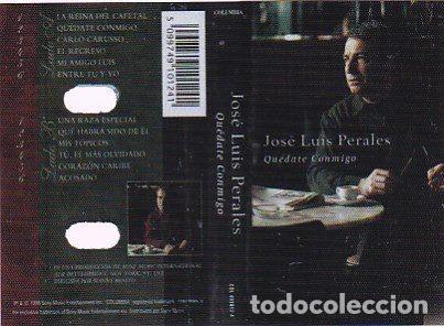 Cassetes antigas: Jos&eacute; Luis Perales &ndash; Qu&eacute;date Conmigo (Cassette, Columbia COL 491012 4)