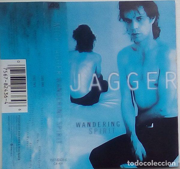 Alte Kassetten: Mick Jagger &ndash; Wandering Spirit (Cassette, Atlantic 7567-82436-4)