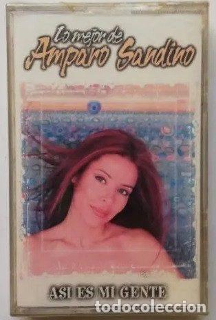 Cassette antiche: Amparo Sandino &ndash; As&iacute; Es Mi Gente - Lo Mejor De Amparo Sandino (Cassette, DRO none)