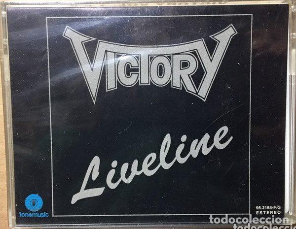 Cassetes antigas: Victory &ndash; Liveline (Cassette, Fonomusic 95.2165-F/G)