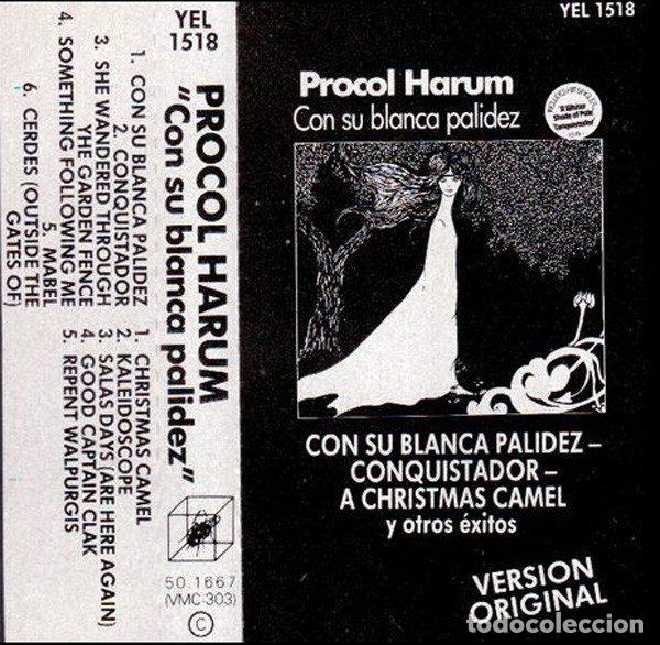 Cassette antiche: Procol Harum &ndash; Con Su Blanca Palidez (Cassette, Cube Records 50.1667)