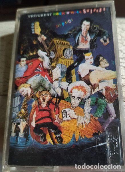 Casetes antiguos: Sex Pistols &ndash; The Great Rock 'N' Roll Swindle (Cassette, Virgin EE 402 521)