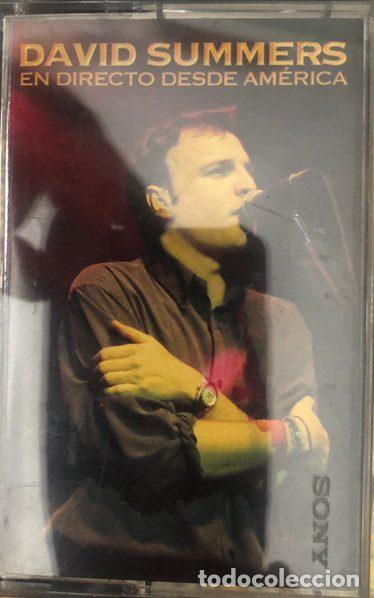Cassette antiche: David Summers &ndash; En Directo Desde America (Cassette, WEA 3984 24339 4)