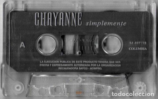 Casetes antiguos: Chayanne &ndash; Simplemente (Cassette, Sony 54 497770) - Foto 5