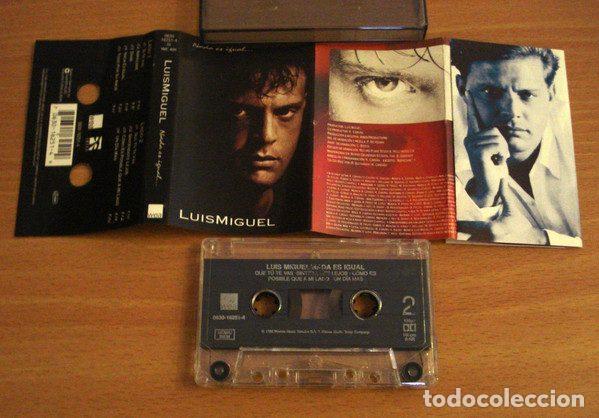 Cassetes antigas: Luis Miguel &ndash; Nada Es Igual (Cassette, WEA 0630 16251-4)