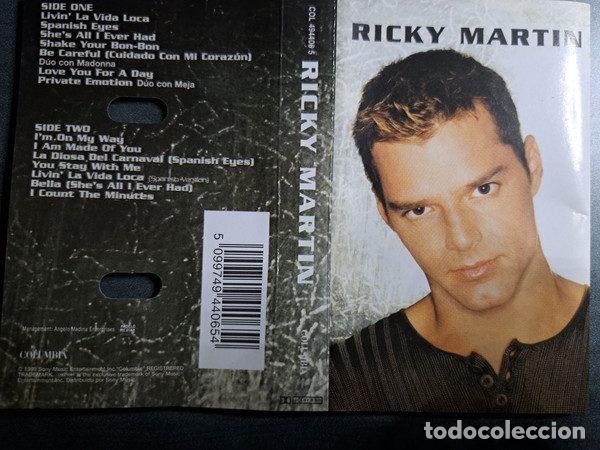 Alte Kassetten: Ricky Martin &ndash; Ricky Martin (Cassette, Columbia COL 494406 5)