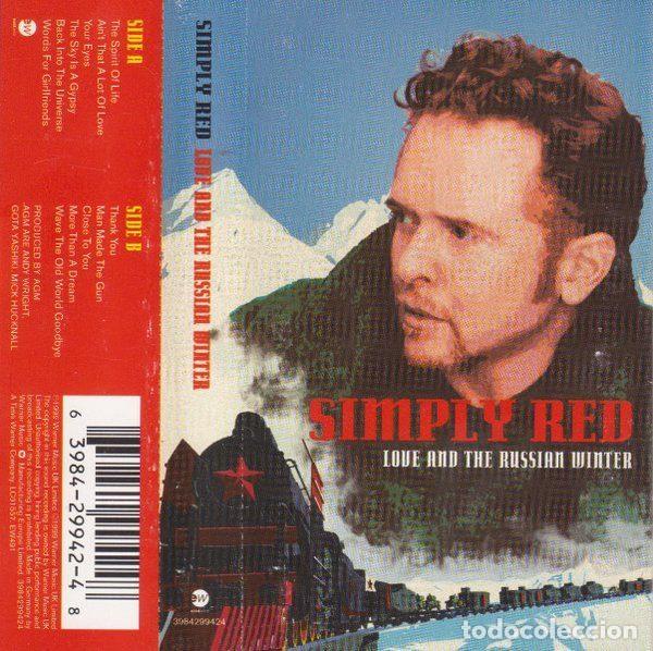 Cassettes Anciennes: Simply Red &ndash; Love And The Russian Winter (Cassette, EastWest 3984299424)