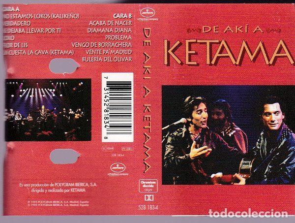 Old Cassettes: Ketama &ndash; De Ak&iacute; A Ketama (Cassette, Mercury 528 183-4)