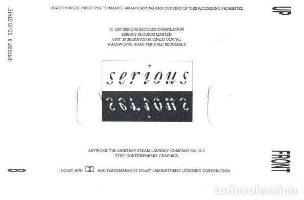 Casetes antiguos: Various &ndash; Upfront 8 - Solid State (Cassette, Serious Records UPFT8) - Foto 5