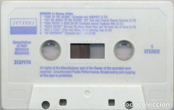 Casetes antiguos: Various &ndash; Upfront 8 - Solid State (Cassette, Serious Records UPFT8) - Foto 6