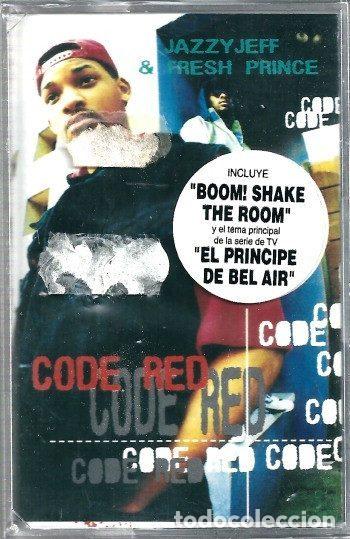 Casetes antiguos: DJ Jazzy Jeff & The Fresh Prince &ndash; Code Red (Cassette, Jive 74321 17743 4)