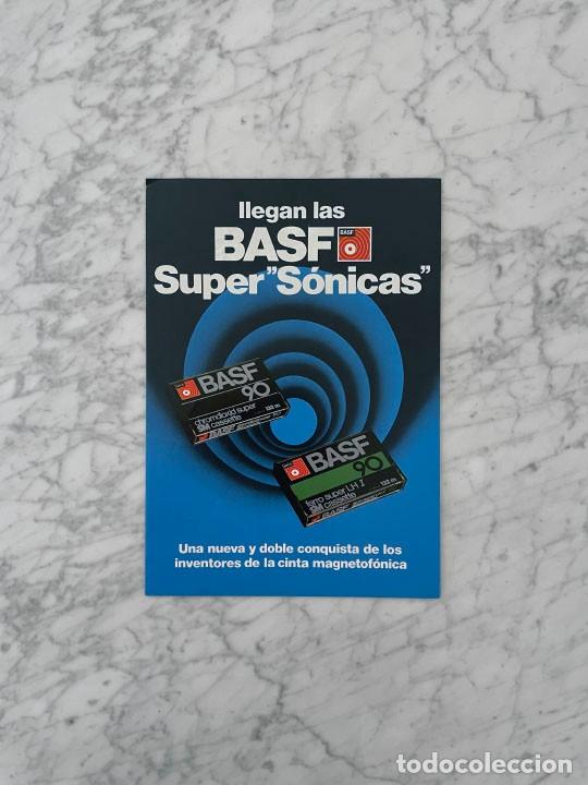 Casetes antiguos: FOLLETO CINTAS CASSETTE BASF SUPER S&Oacute;NICAS - CHROMDIOXID SUPER, FERRO SUPER LH I - 1981