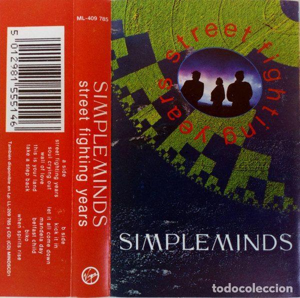 Cassettes Anciennes: Simple Minds &ndash; Street Fighting Years (Cassette, Virgin ML-409 785)