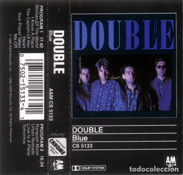 Casetes antiguos: Double &ndash; Blue (Cassette, A&M Records CS 5133) - Foto 1