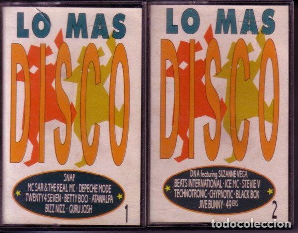Cassetes antigas: Various &ndash; Lo Mas Disco (Cassette, Ariola 503950 (7K))