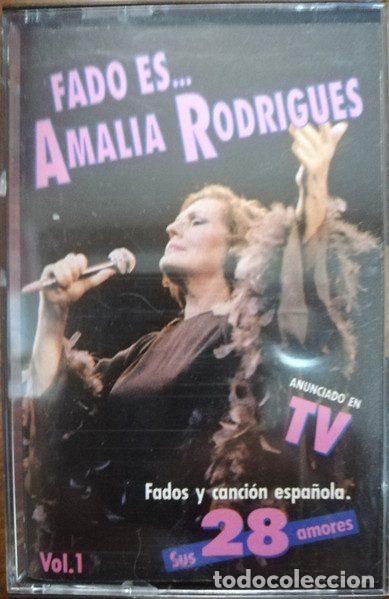 Cassetes antigas: Amalia Rodrigues &ndash; Fado Es... Amalia Rodrigues (Cassette, EMI 280 7954934)