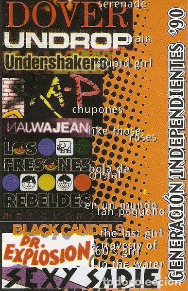 Casetes antiguos: Various &ndash; Generaci&oacute;n Independientes '90 (Cassette, Knife Music 34064)