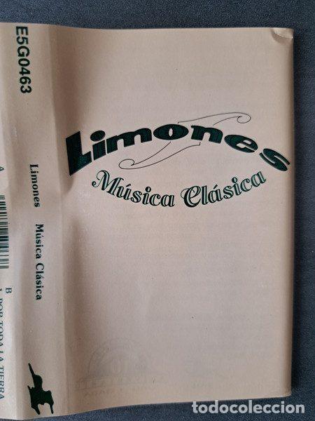 Casetes antiguos: Limones &ndash; M&uacute;sica Cl&aacute;sica (Cassette, Gasa 5G-0463)