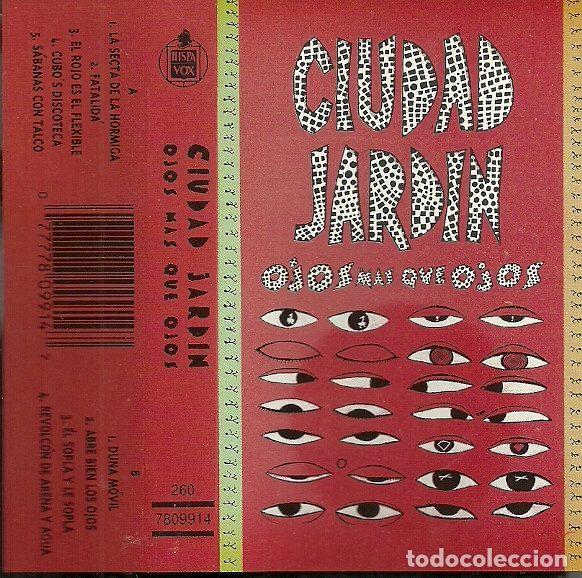 Casetes antiguos: Ciudad Jardin &ndash; Ojos Mas Que Ojos (Cassette, Hispavox 260 7809914)