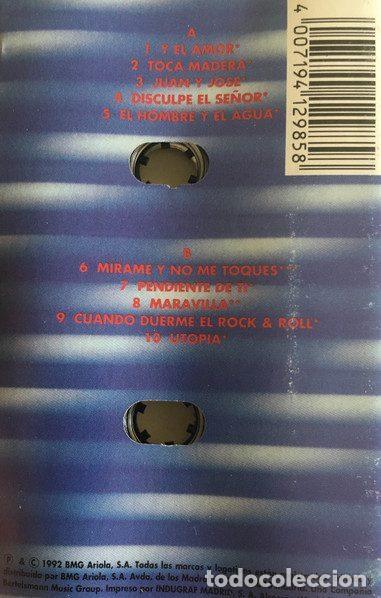 Casetes antiguos: Serrat &ndash; Utop&iacute;a (Cassette, Ariola 412985) - Foto 2