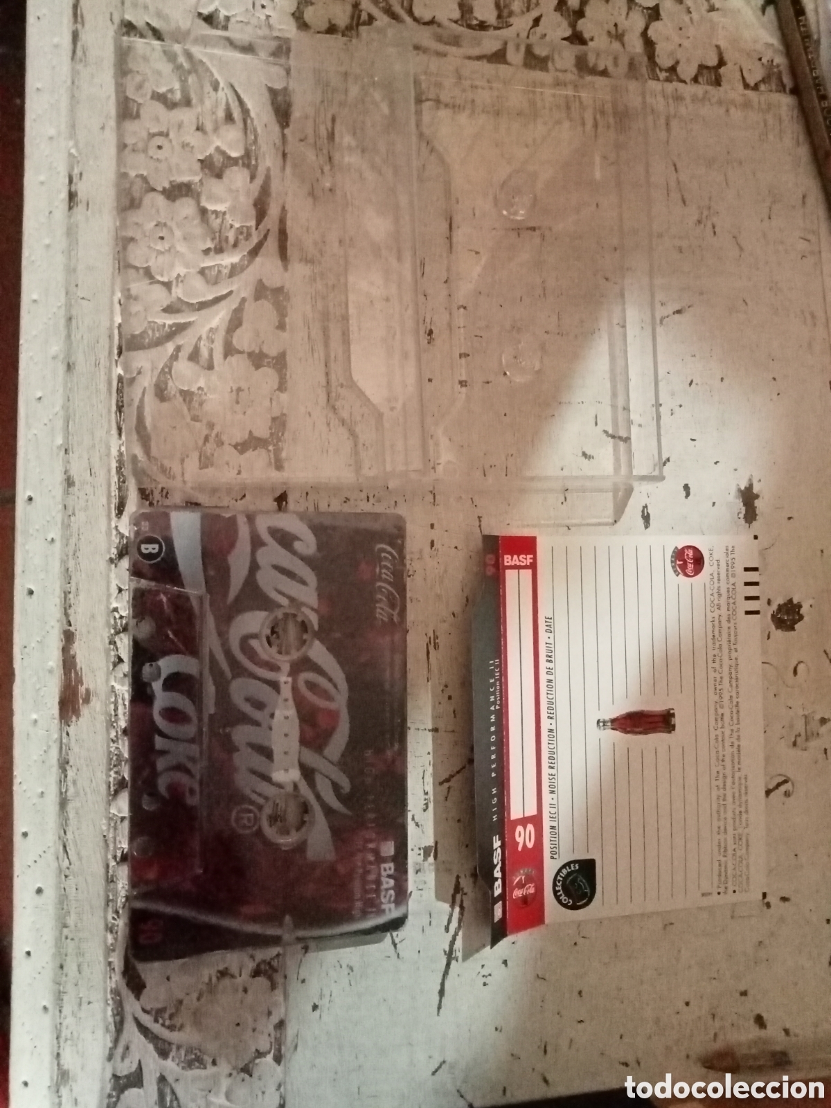 Casetes antiguos: casset basf 90 coca cola - Foto 2