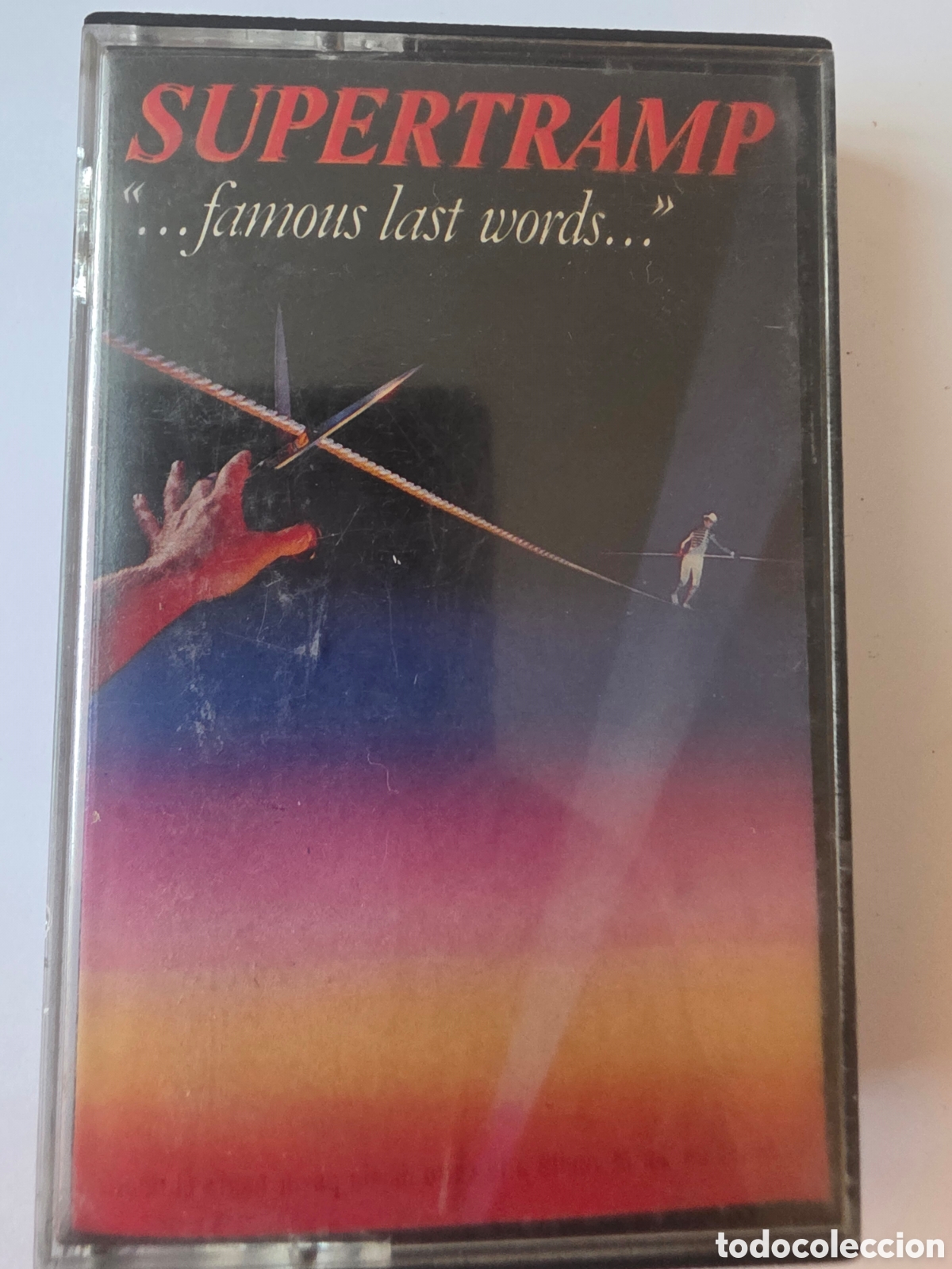 Casetes antiguos: SUPERTRAMP...FAMOUS LAST WORDS...CASETTE - Foto 1