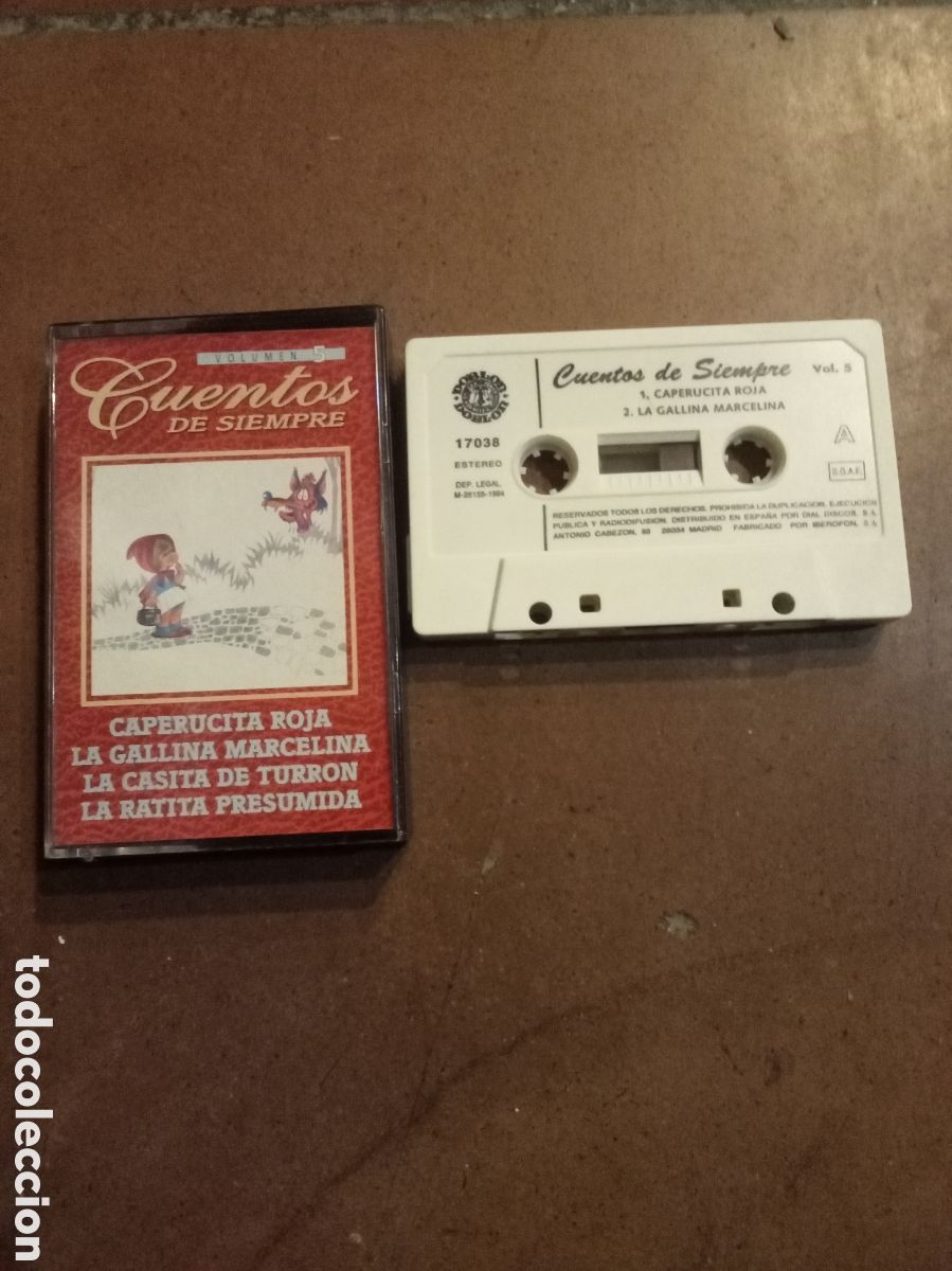 Casetes antiguos: Casset cuentos de siempre volumen 5