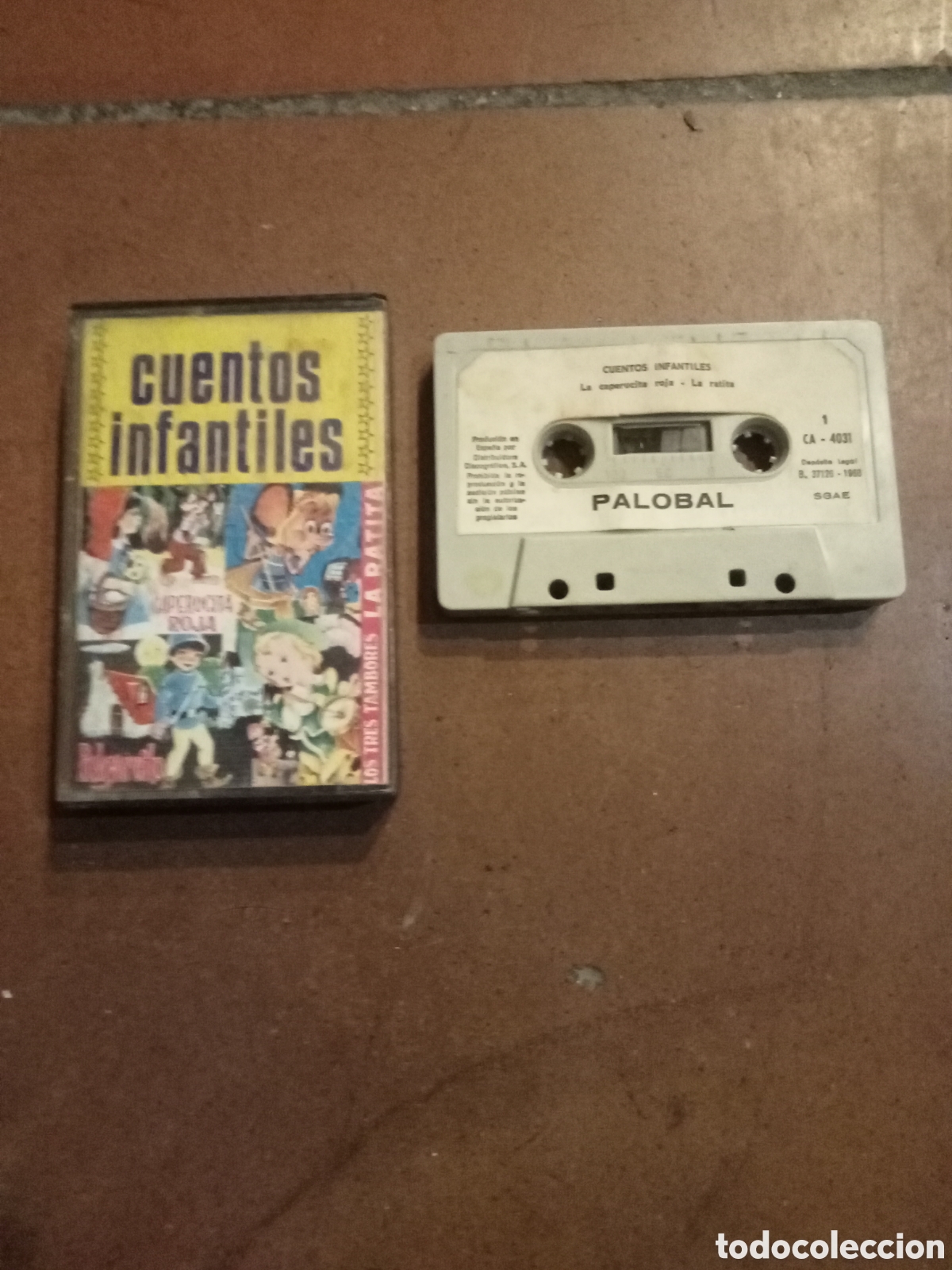 Casetes antiguos: Casset Cuentos infantiles palobal