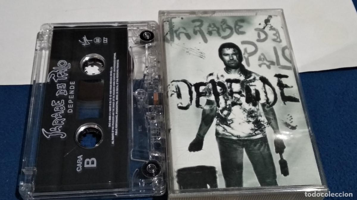 Casetes antiguos: JARABE DE PALO - DEPENDE ) 1998 VIRGIN - CASETE CINTA CASSETTE