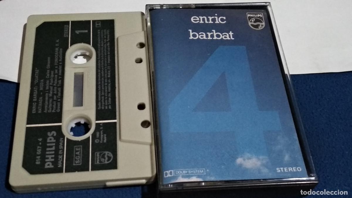 Casetes antiguos: Enric Barbat / Quatre 4 - 1983 Philips Experimental, Ambient - CASETE CINTA CASSETTE