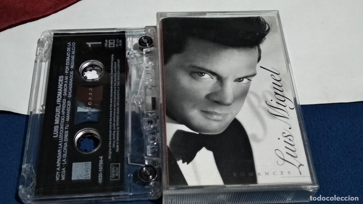 Casetes antiguos: LUIS MIGUEL / ROMANCES 1997 WEA WARNER - CASETE CINTA CASSETTE CON LIBRETO Y CAJA ORIGINAL