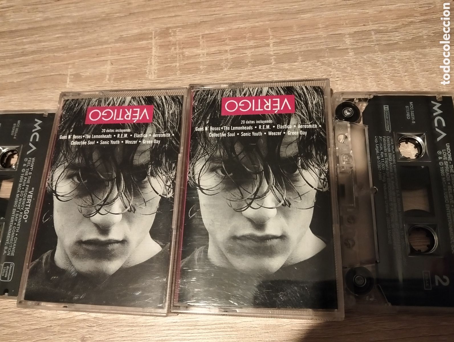 Casetes antiguos: CASETE DOBLE VERTIGO-POP ROCK