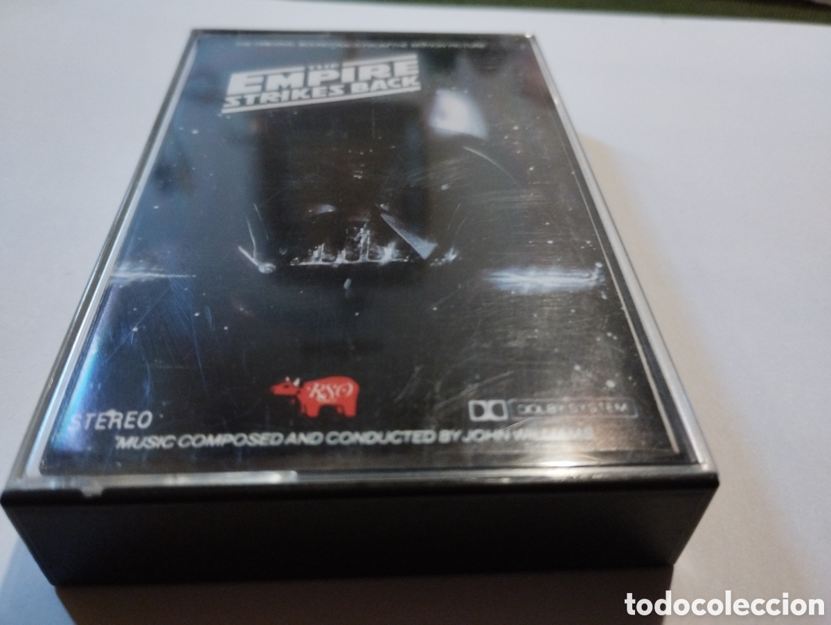 Casetes antiguos: Cinta de casete The Empire Strikes Back a&ntilde;o 1980
