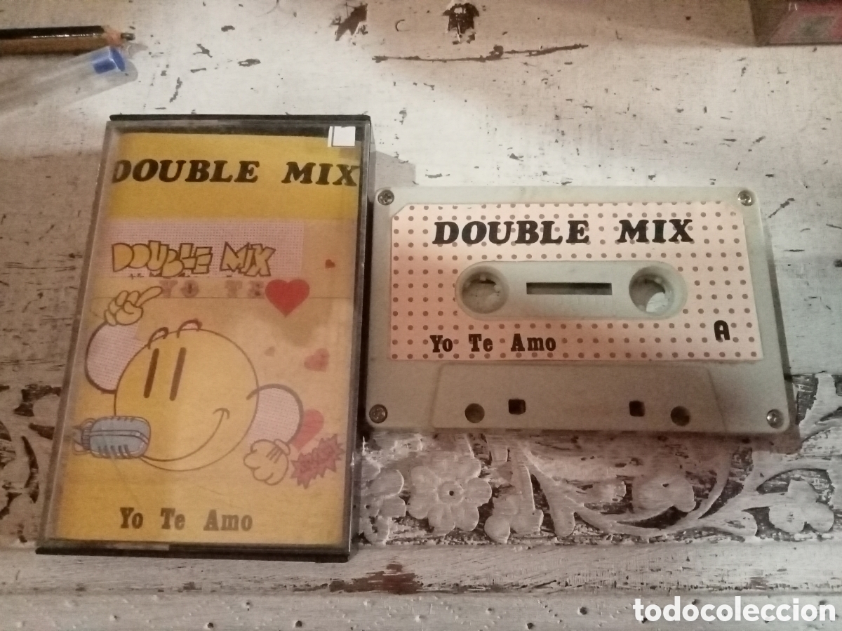 Casetes antiguos: casset double mix yo te amo - Foto 1