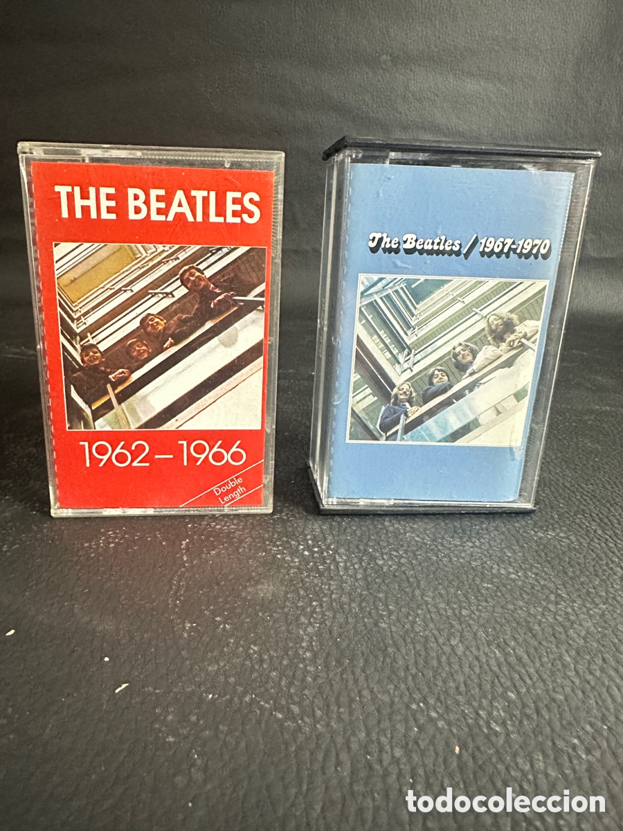Casetes antiguos: Cassettes de the Beatles 1962-1962, 1967-1970