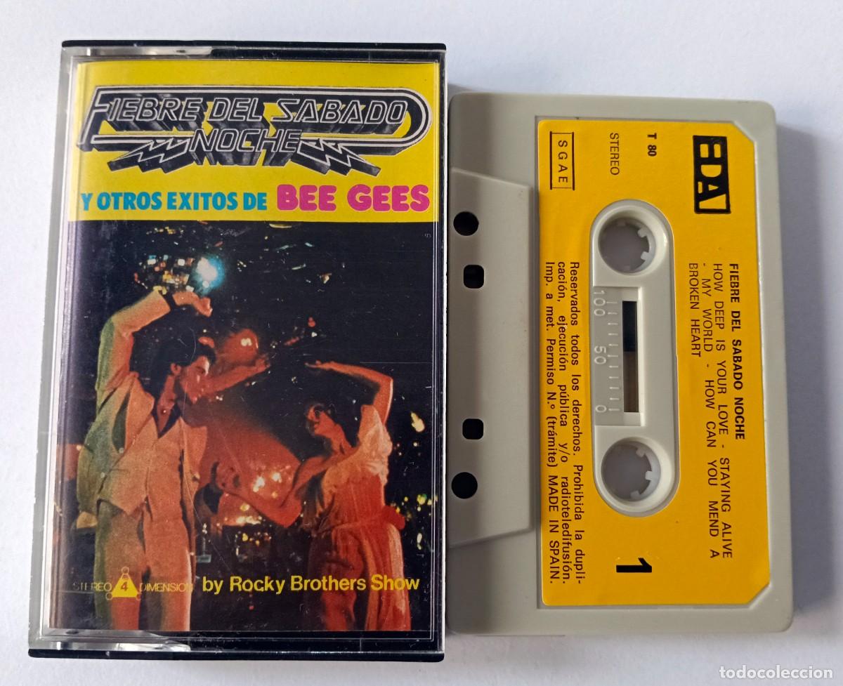 Casetes antiguos: CASSETTE FIEBRE DEL S&Aacute;BADO NOCHE Y OTROS &Eacute;XITOS DE BEE GEES (SATURDAY NIGHT FEVER)